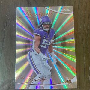 Prestige 2023 Minnesota Vikings Eric Kendricks nfl rookie card.